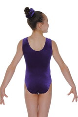 Panache Butterfly Motif Sleeveless Gymnastics Leotard