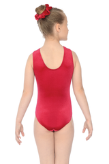 Comet Sleeveless Smooth Velour Leotard Motif 1