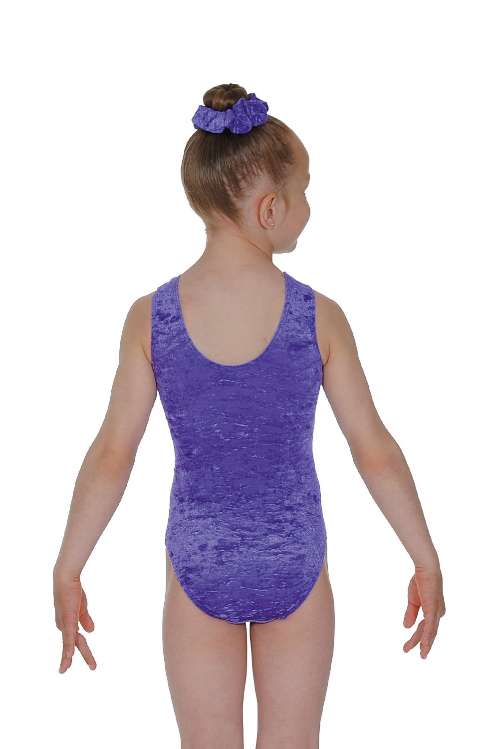 Stellar Sleeveless Round Neck Motif Leotard