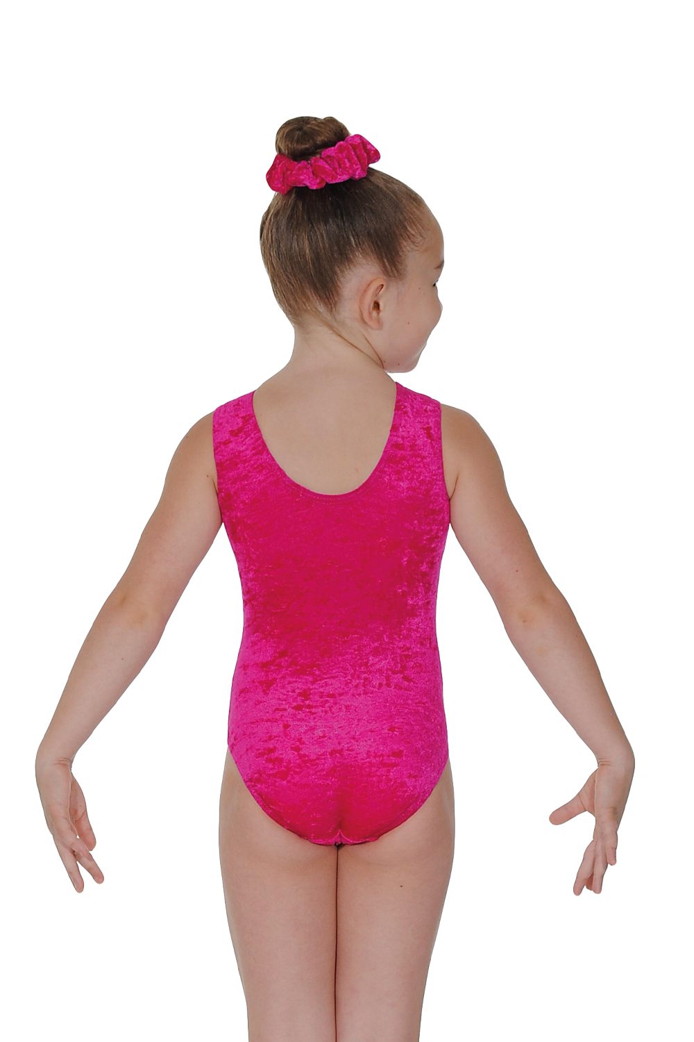 Stellar Sleeveless Round Neck Motif Leotard