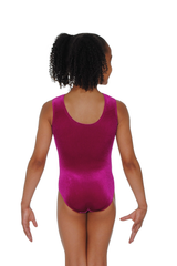 Tiara Crystal Motif Sleeveless Gymnastics Leotard