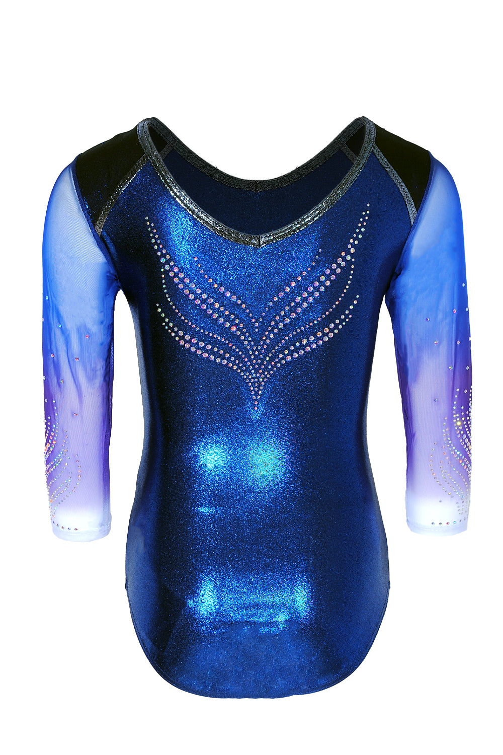 Dusk 3/4 Sleeve Girls' Gymnastics Leotard