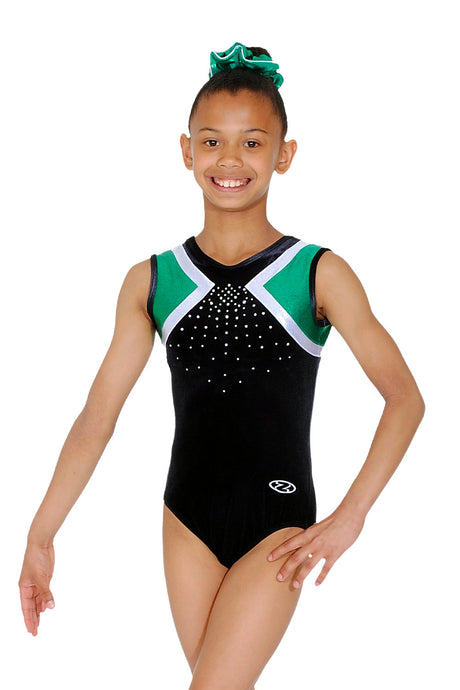 Signature Smooth Velour Sleeveless Leotard