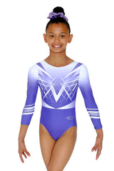 Vision Sublimated Matte Lycra Long Sleeve Leotard