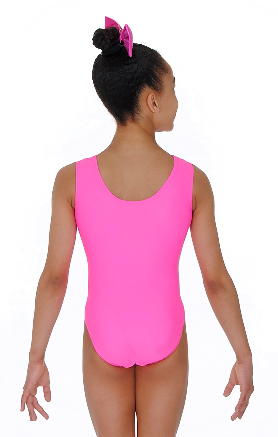 Affinity Matt Lycra Econyl® Leotard with Sparkling Crystal Motif