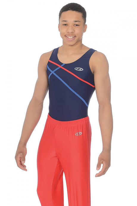 Justaucorps de gymnastique sans manches Atlas pour garçons/hommes