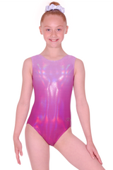 Candyfloss Ombré Sleeveless Leotard