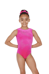 Comet Sleeveless Smooth Velour Leotard Motif 1