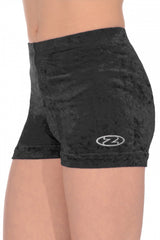 Crushed Velour Gymnastics Shorts