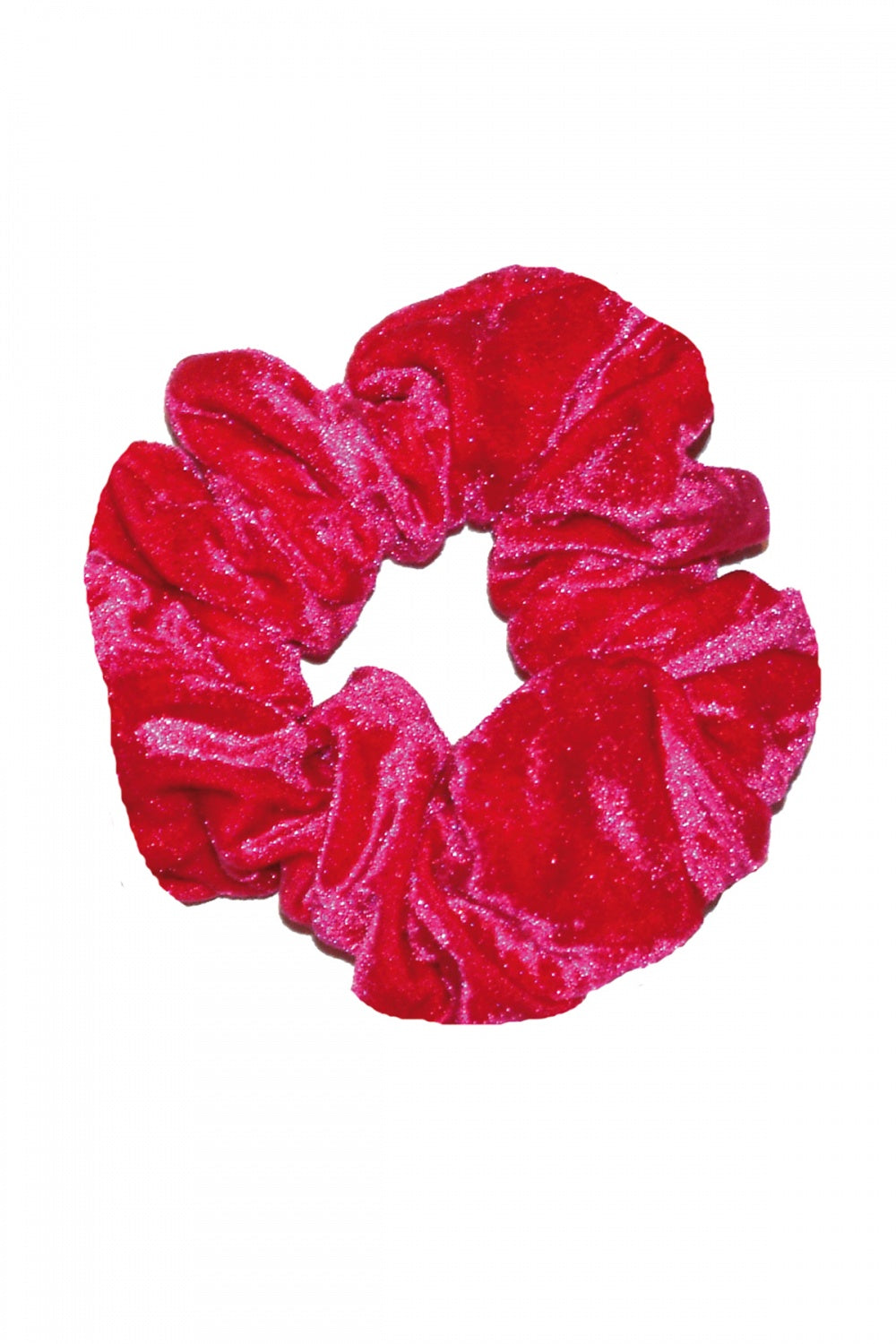 Crushed Velour Hair Scrunchie