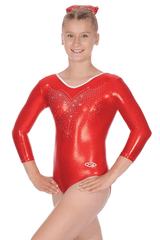 Flyte 3/4 Sleeve Gymnastics Leotard