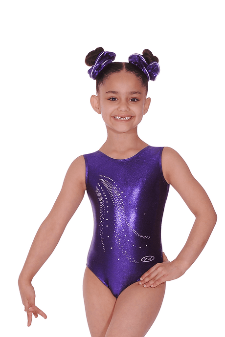 Spirit Tank Leotard with Crystal Motif