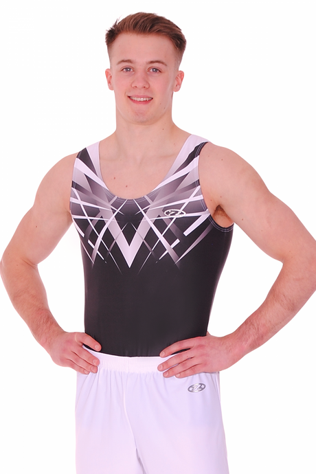 Victory Men's Matte Sublimated Biketard -Victory Print