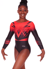 Vision Sublimated Matte Lycra Long Sleeve Leotard